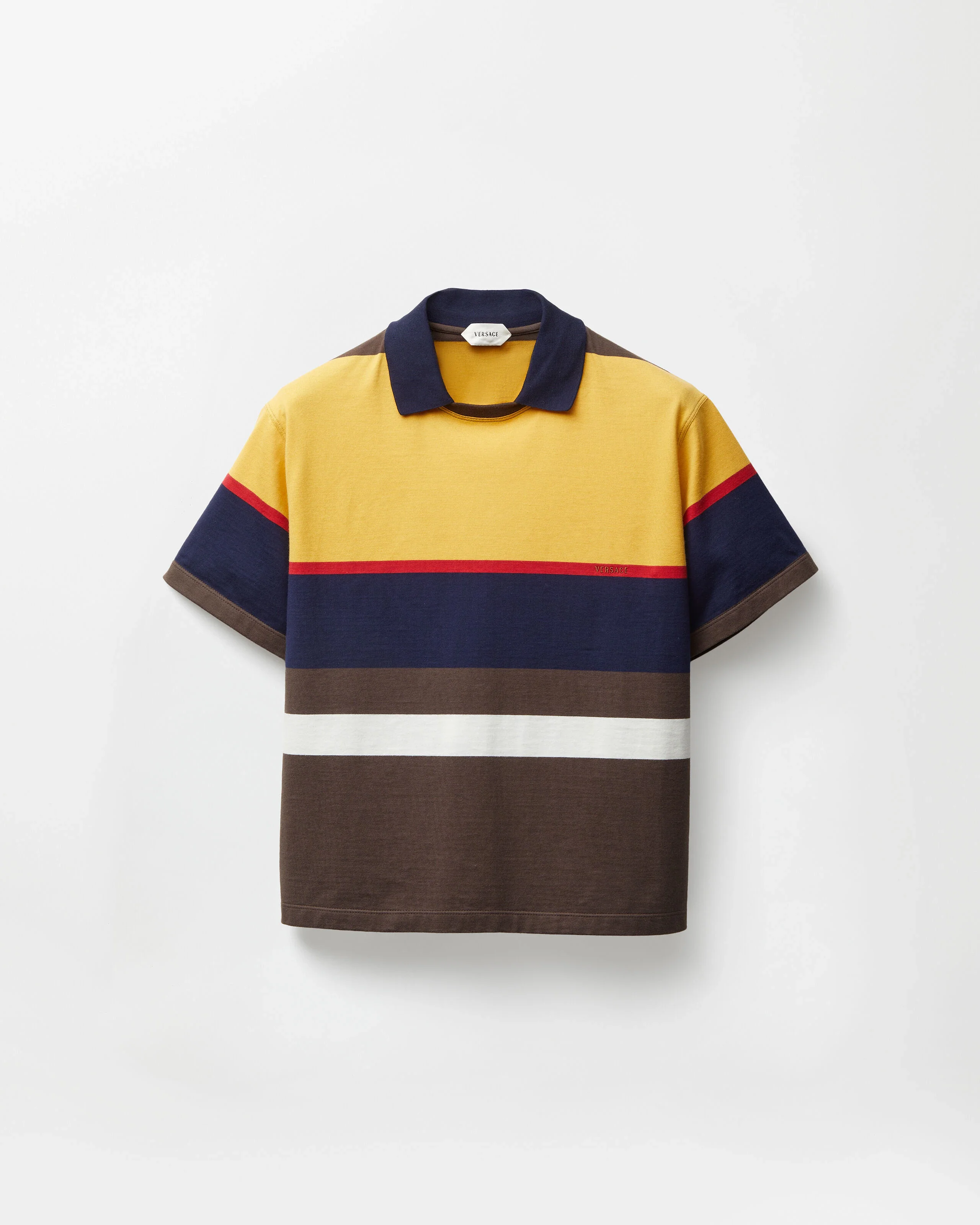 Striped Cotton-Jersey T-Shirt - 1