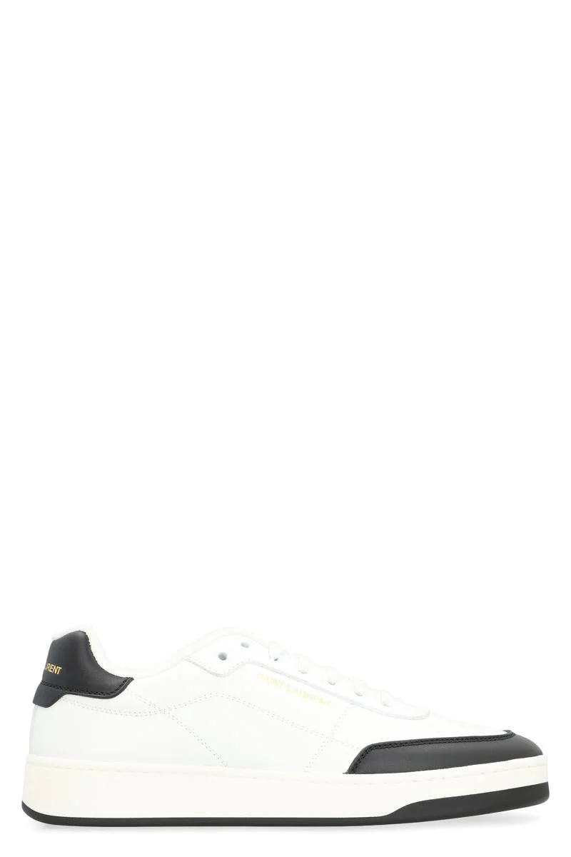 Saint Laurent Sl/61 Leather Low-Top Sneakers - 1