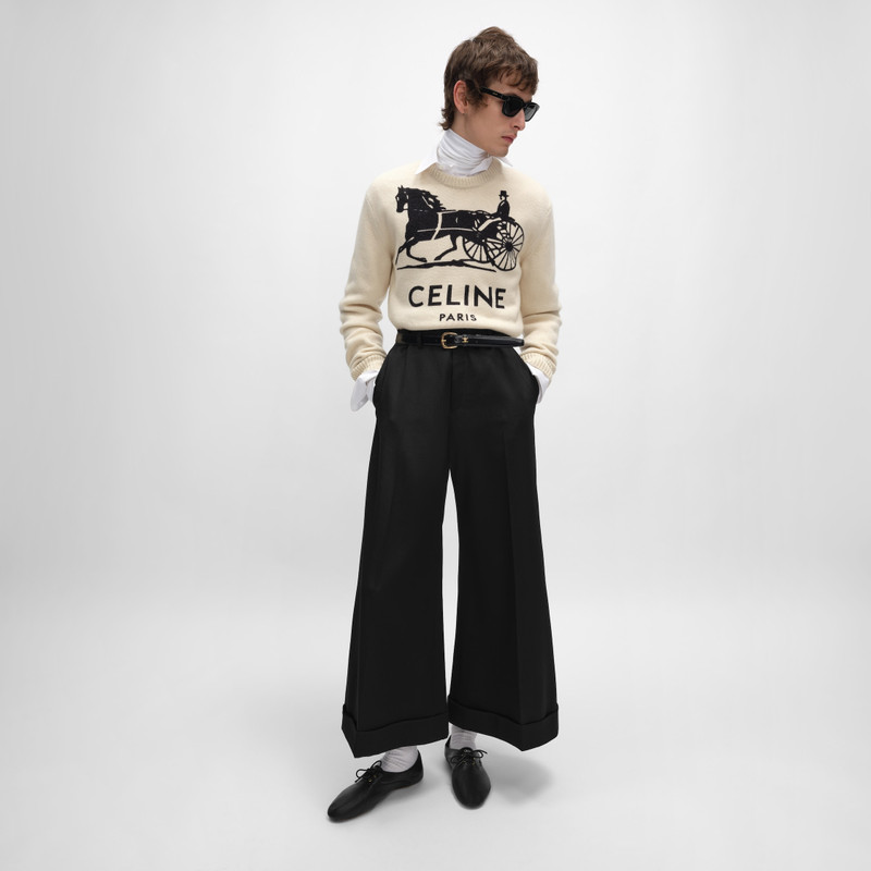dock trousers IN wool and mohair gabardine 5
