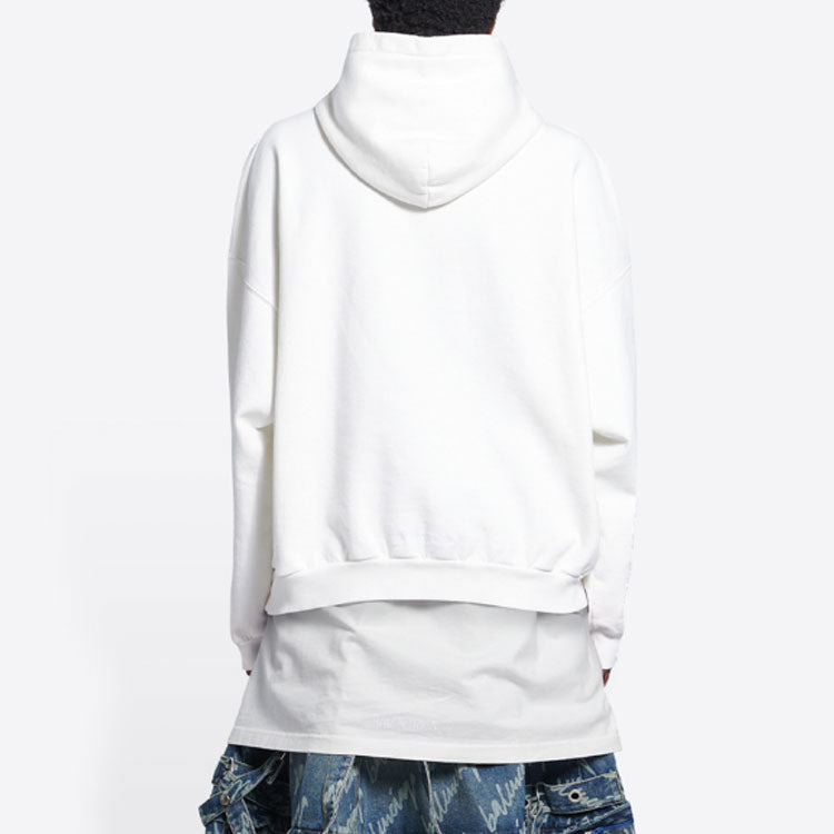 Balenciaga x THE SIMPSONS Cotton Hoodie Wide Fit 'White' 675003TLVG89016 - 5