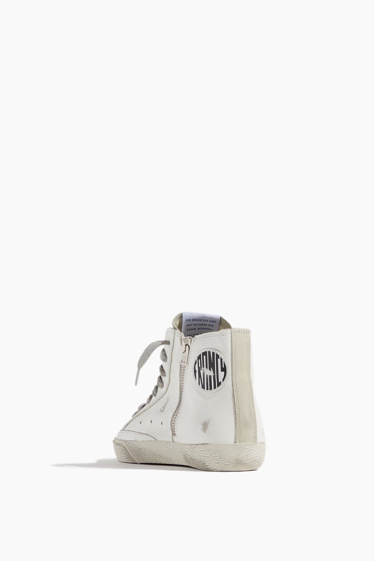 Francy Sneaker in White/Silver/Milk - 3