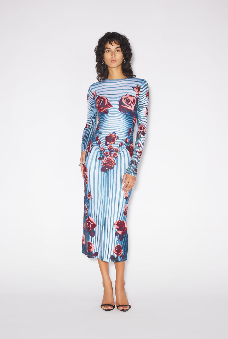 Jean Paul Gaultier THE RED FLOWER BODY MORPHING DRESS outlook