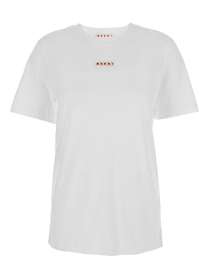 logo-embellished T-shirt 1