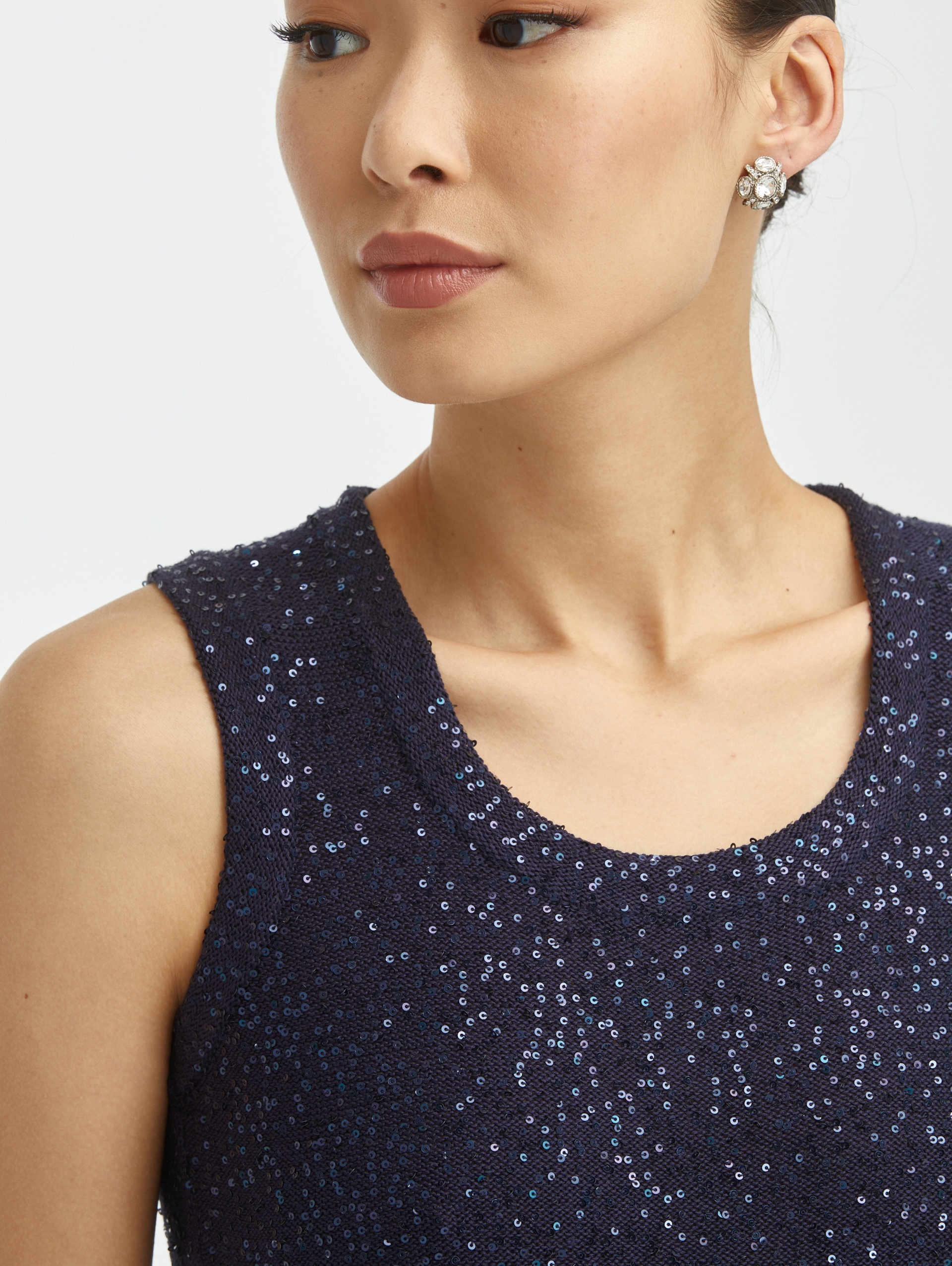 SILK SCOOP NECK TANK - 3