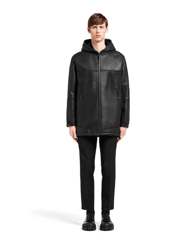 Prada Nappa sheepskin coat outlook