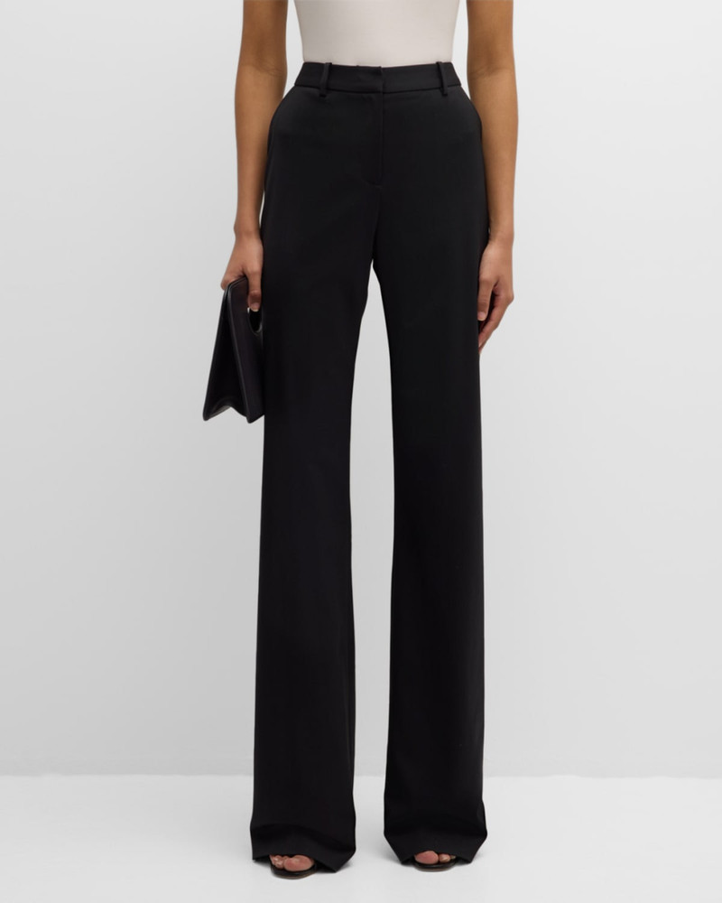 BRANDON MAXWELL The Anderson Relaxed Trousers with Slant Pockets outlook