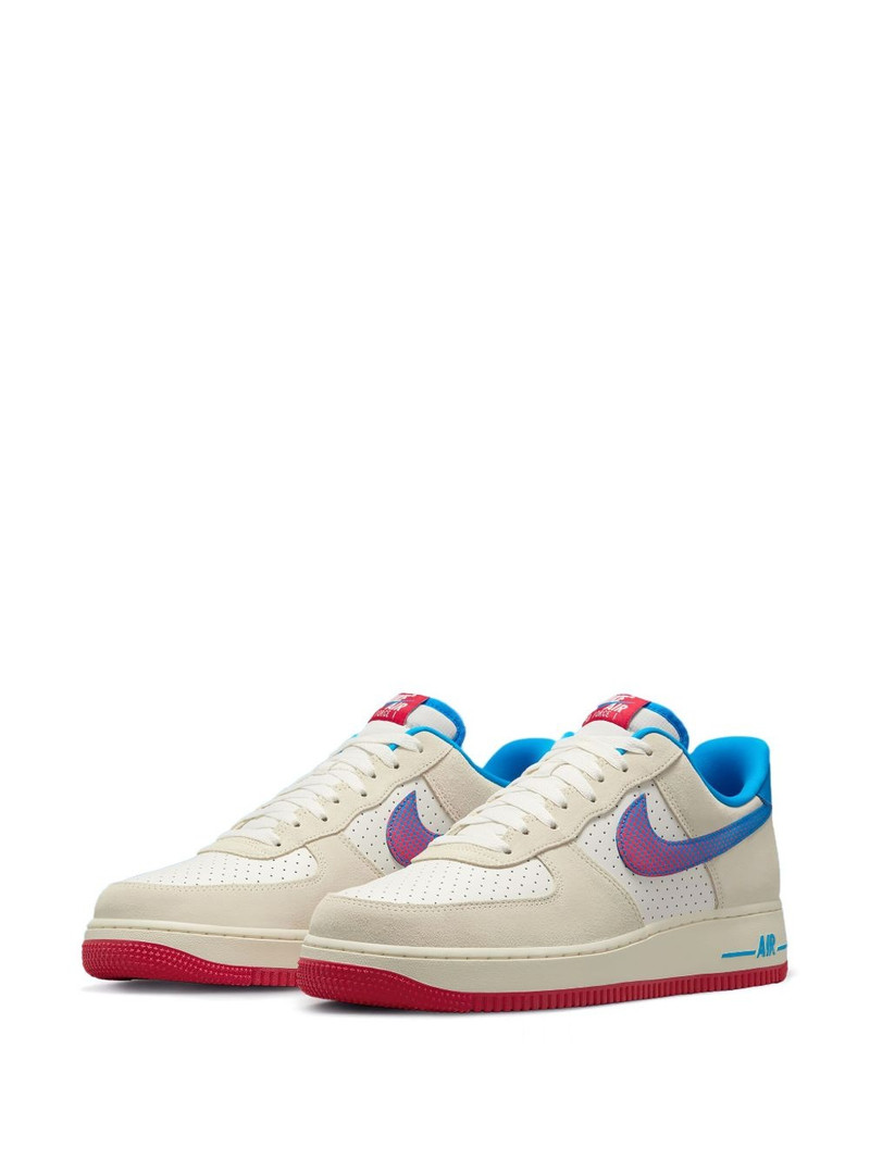Nike Air Force 1 Low "Nike Inc Pop Art - Coconut Milk/Sail/Photo Blue/University Red" sneakers outlook