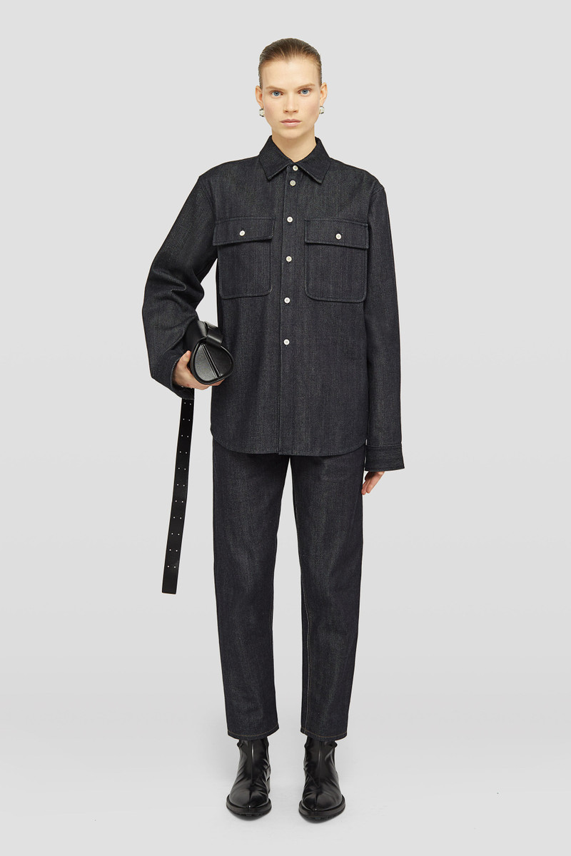 Jil Sander Twisted Denim Trousers outlook