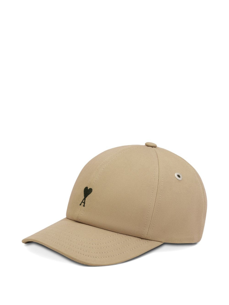 AMI Paris embroidery-logo cotton baseball cap outlook