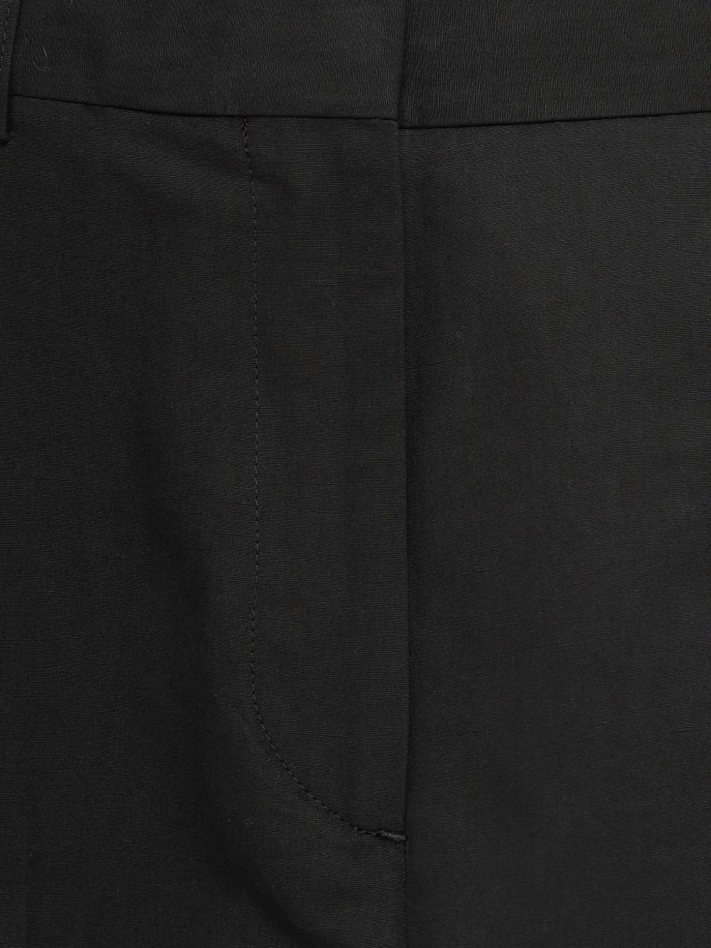 tailored wide-leg shorts - 3