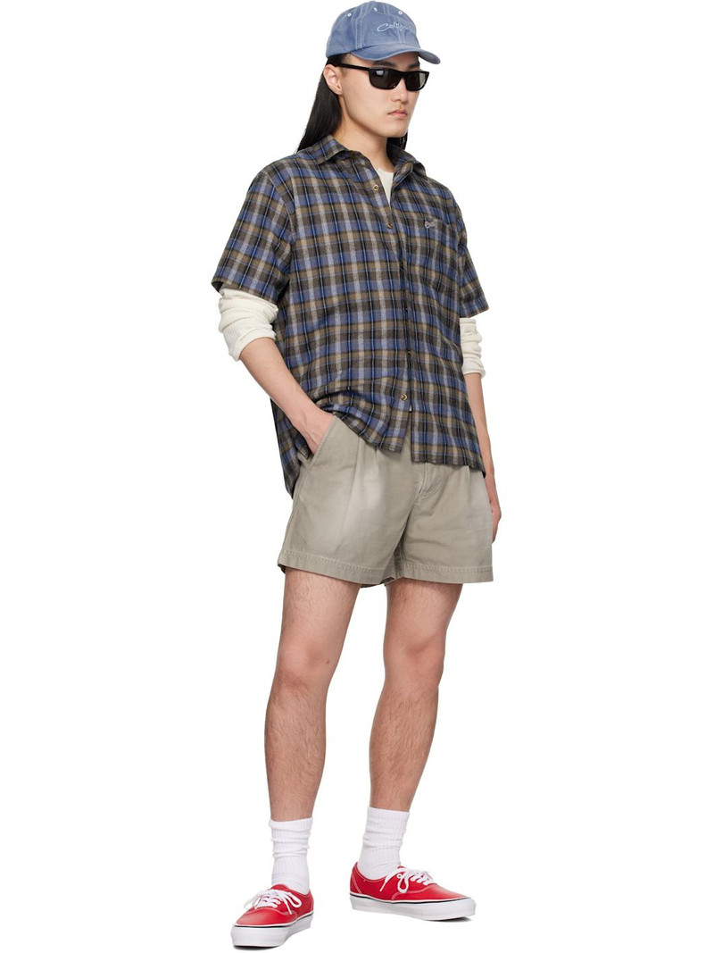 ERL Taupe Short Woven Shorts outlook