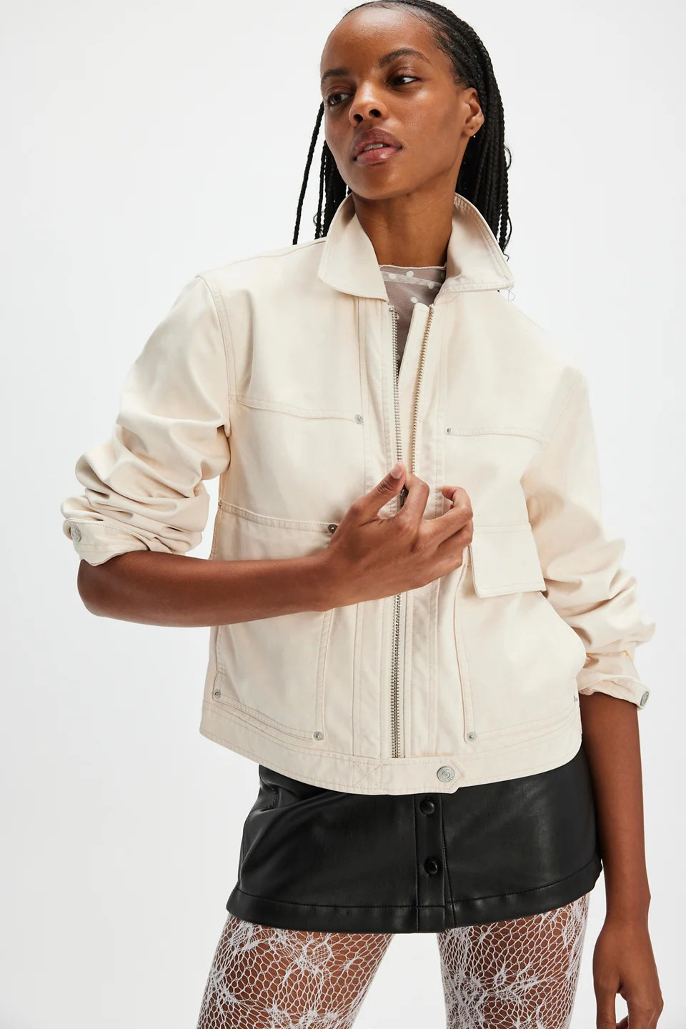We The Free Blair Vegan Suede Jacket - 1