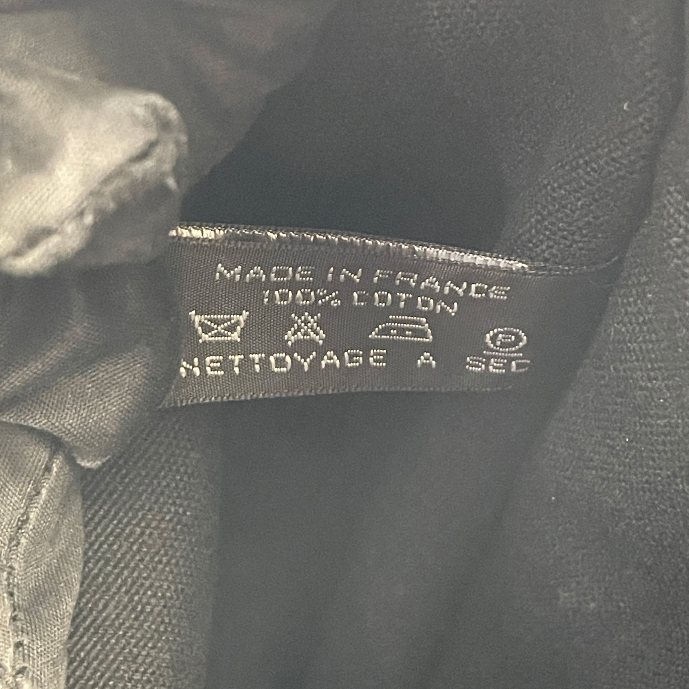 Hermes Black Fabric Furutto GM - 10