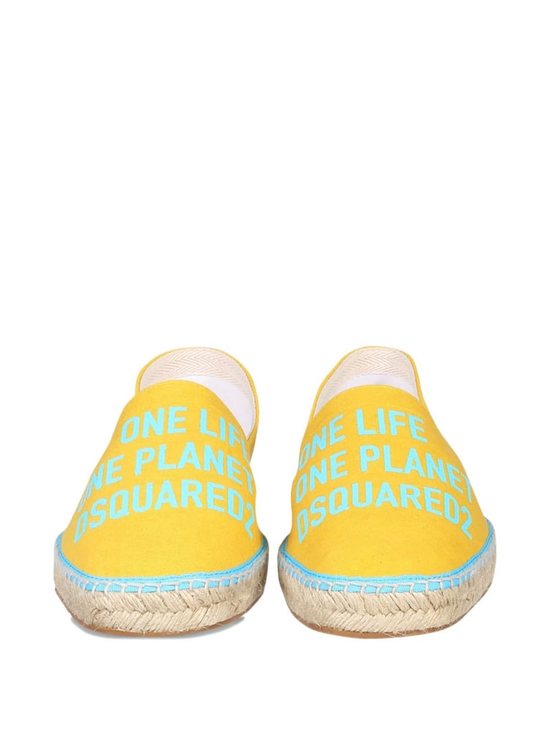 DSQUARED2 logo espadrilles outlook