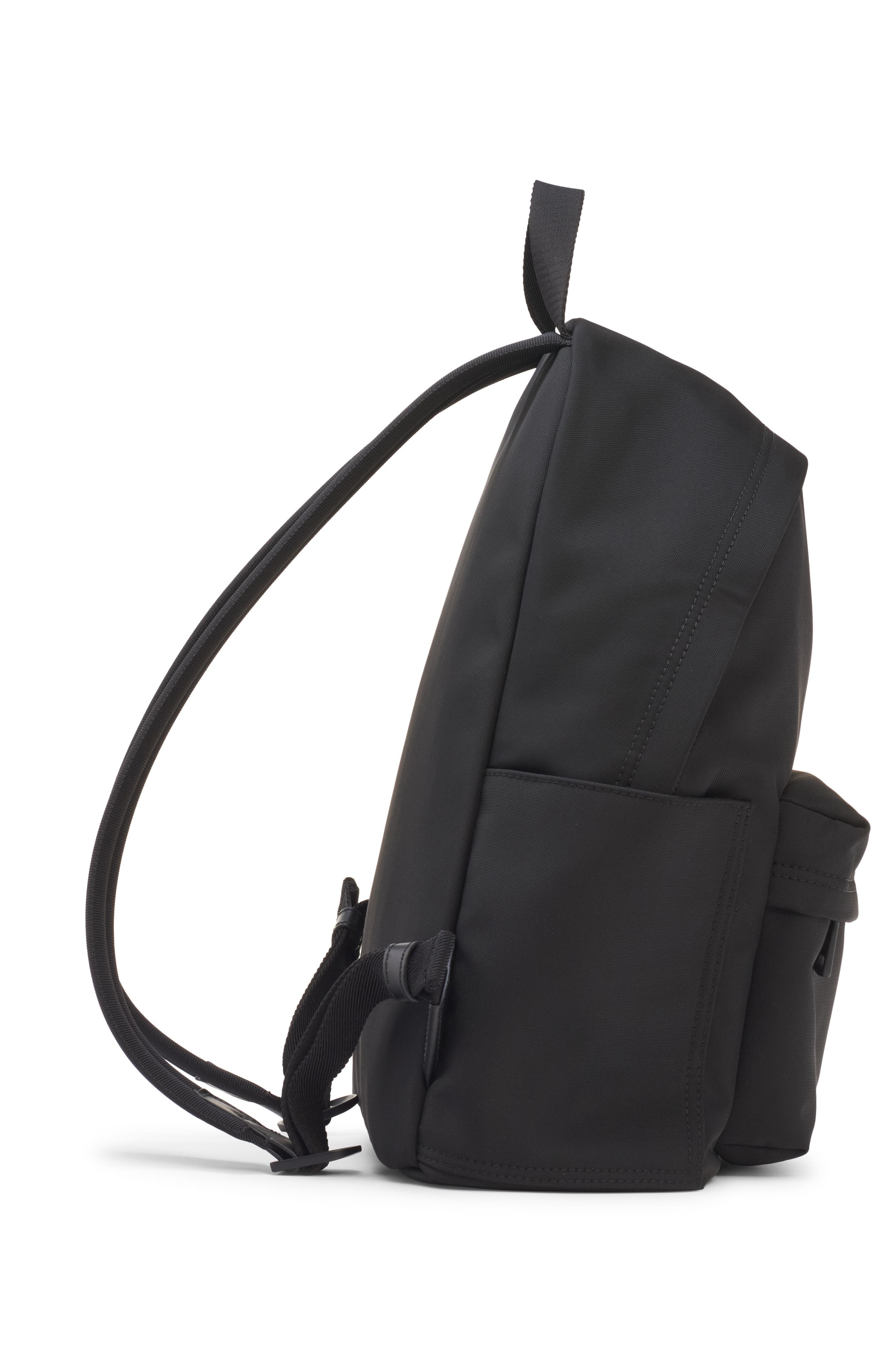 Moncler New Pierrick Canvas Backpack in Black at Nordstrom - 4