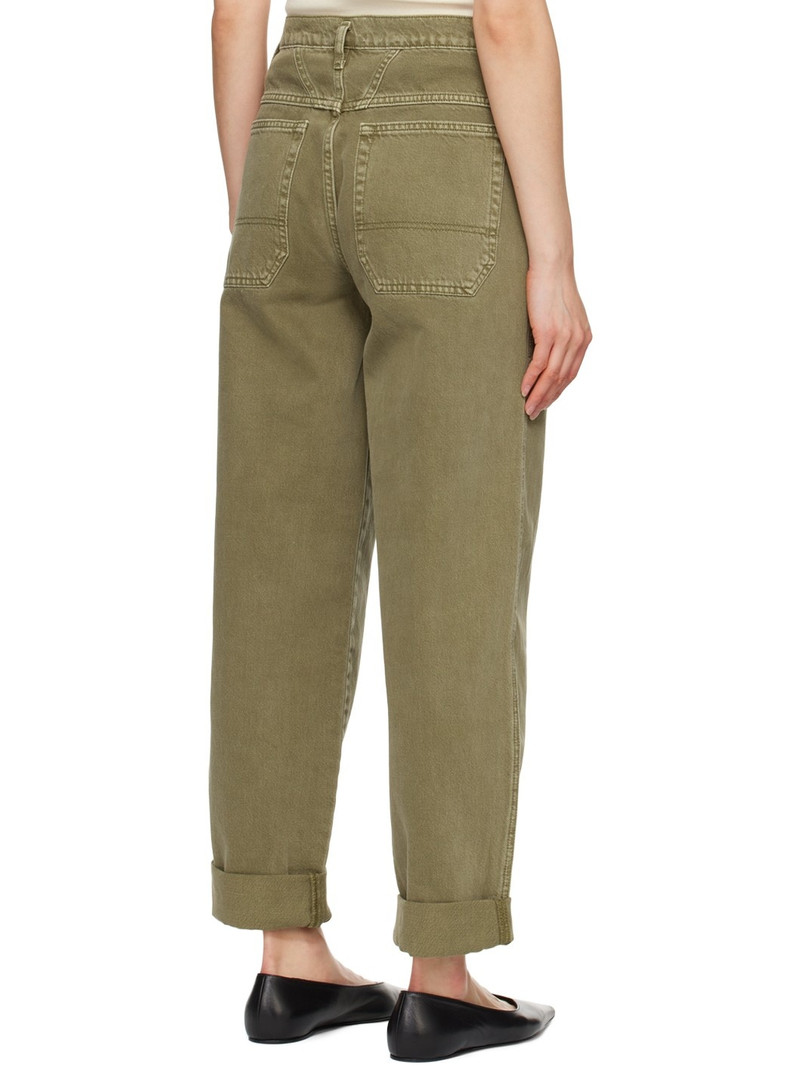 Khaki 90's Utility Loose Jeans 3