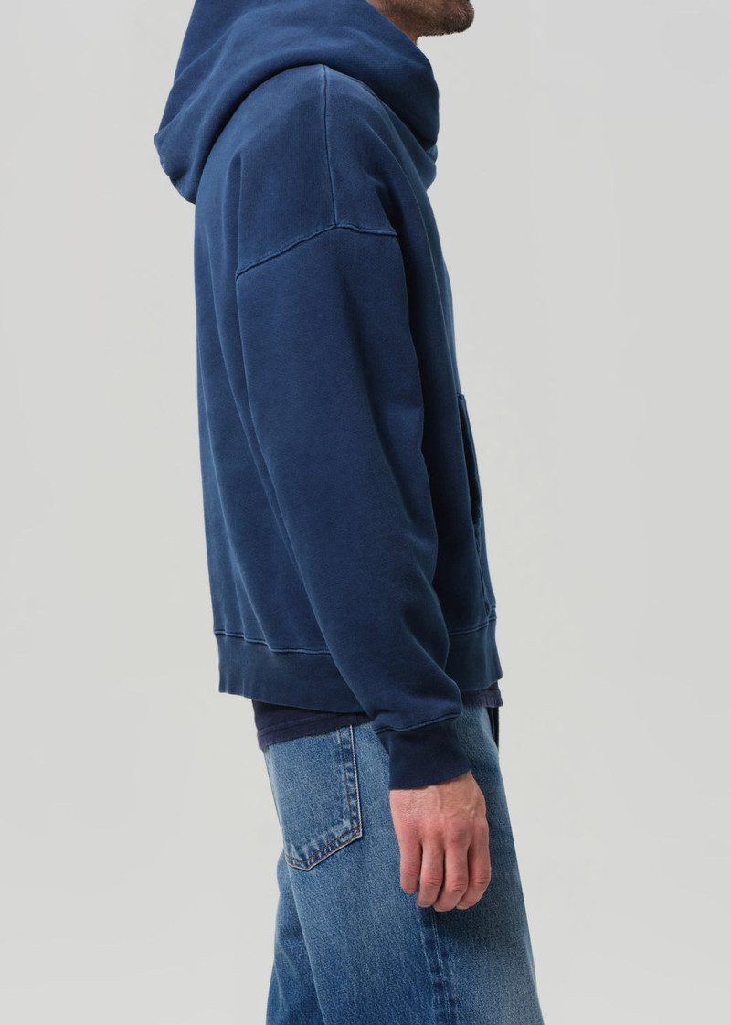 Archive Hoodie In Indigo 6