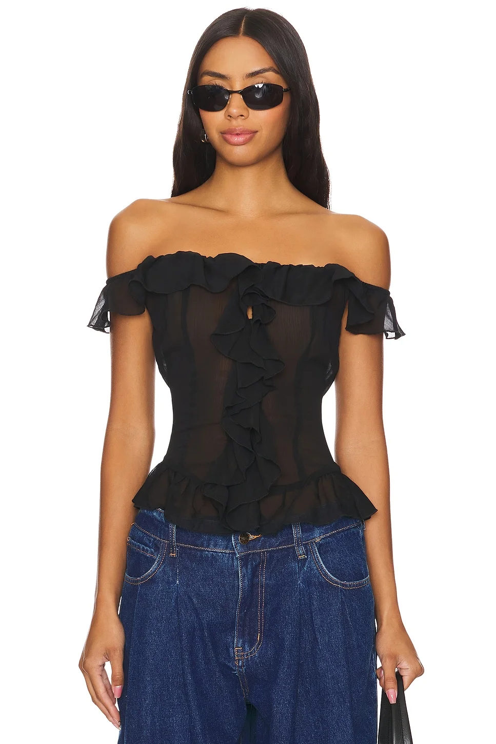 Timeless Ruffle Top - 1