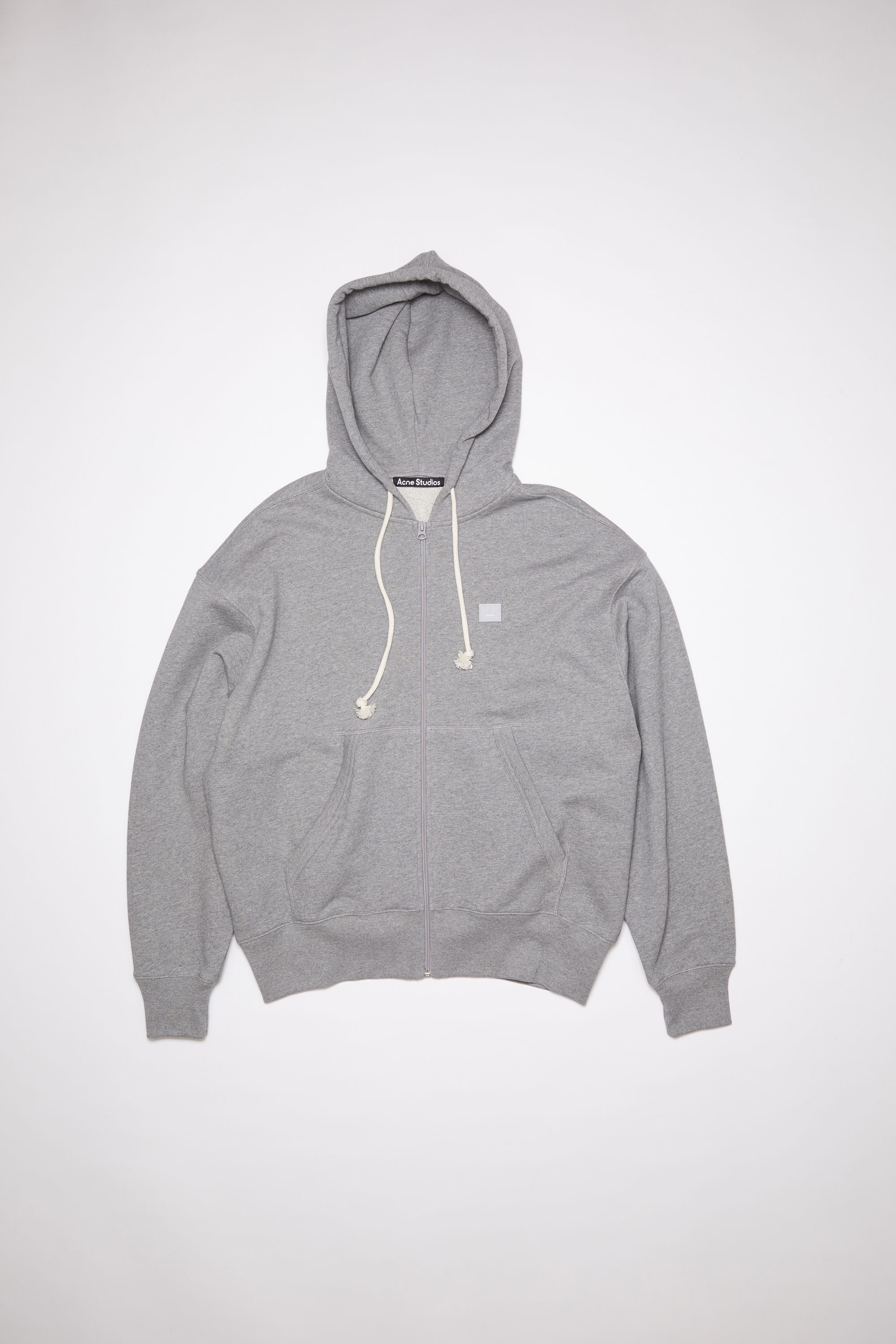 Hooded sweatshirt - Light Grey Melange - 5