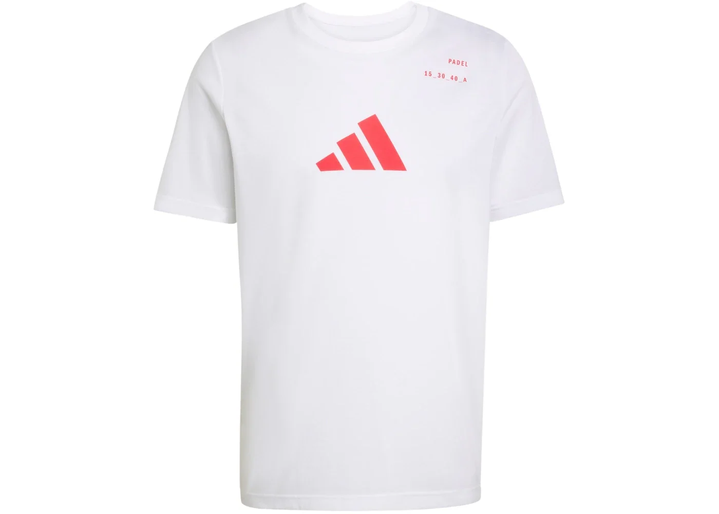 adidas Padel Category Graphic T-Shirt White - 1