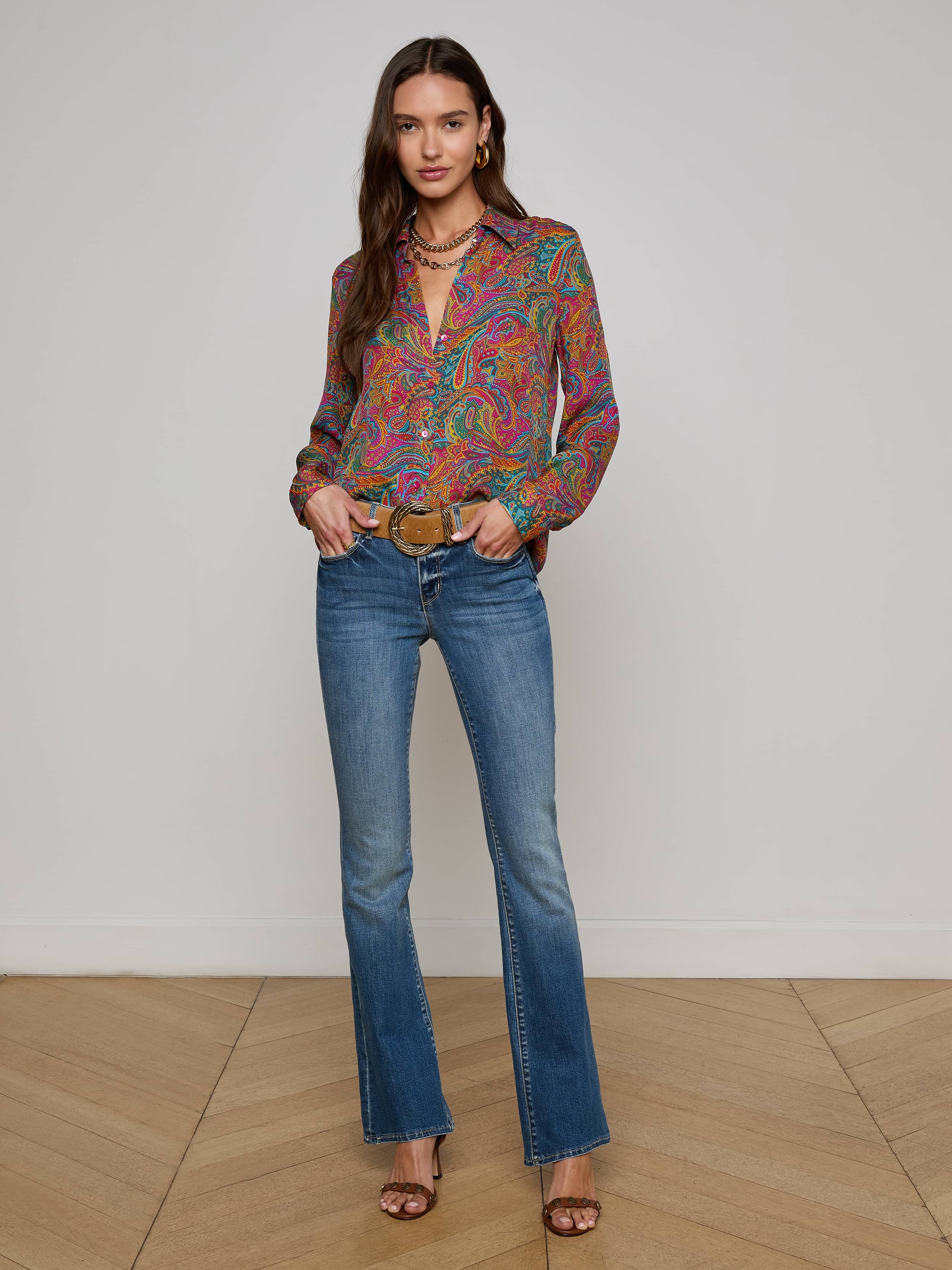 Nina Silk Blouse - 3