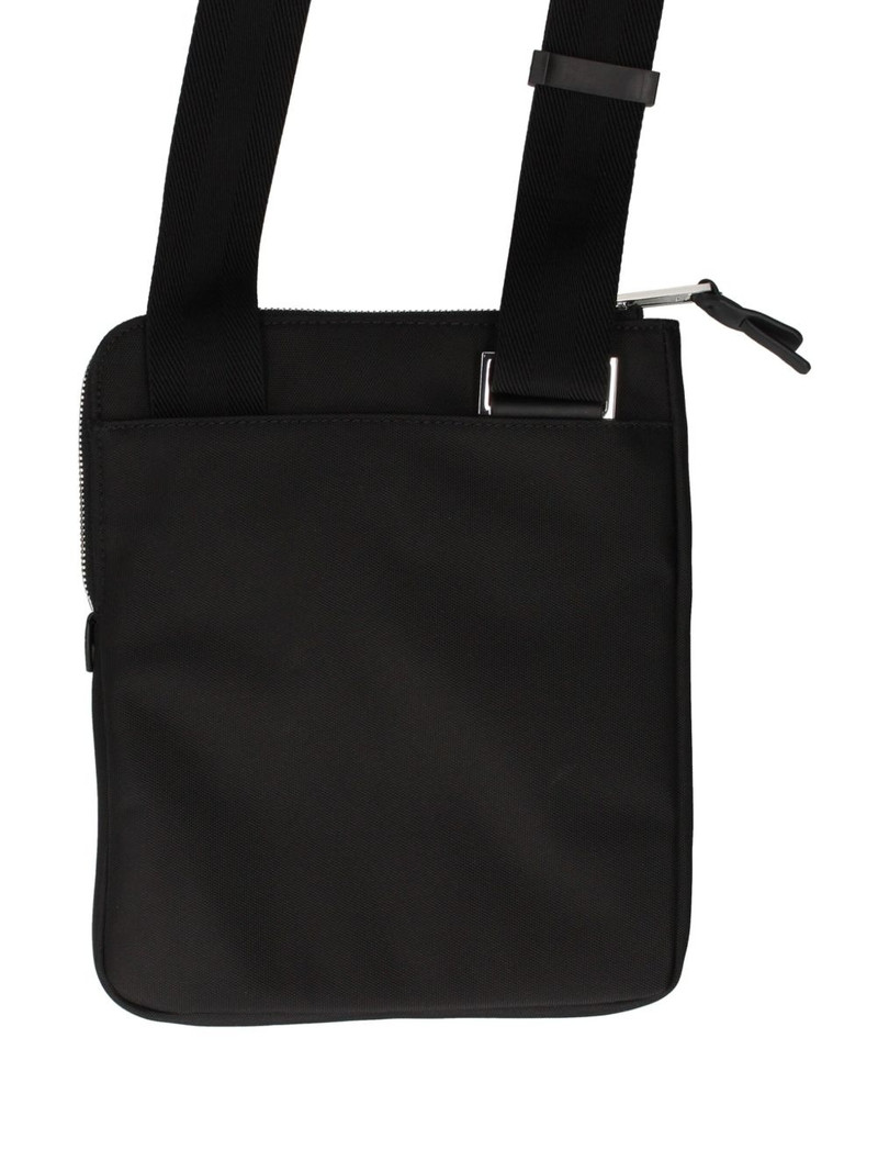 BOSS logo-lettering messenger bag outlook