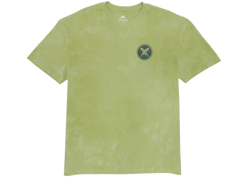 Nike Nike SB Yuto T-shirt Olive Aura outlook