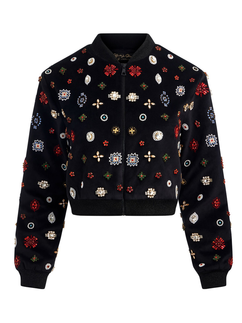 JACKIE EMBELLISHED BOMBER JACKET 1