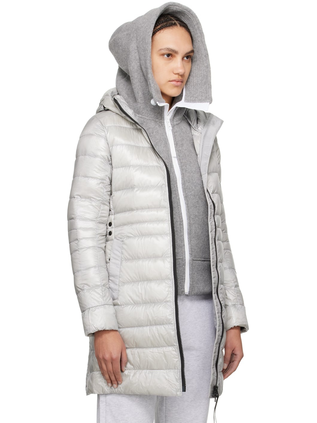 Silver Cypress Down Coat - 2