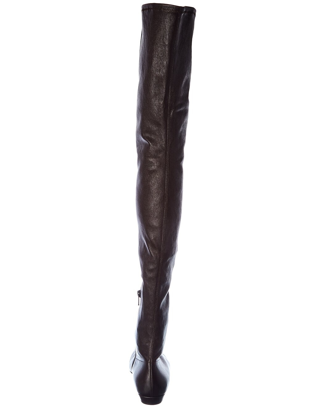Bottega Veneta Almond Leather Over-The-Knee Boot - 3