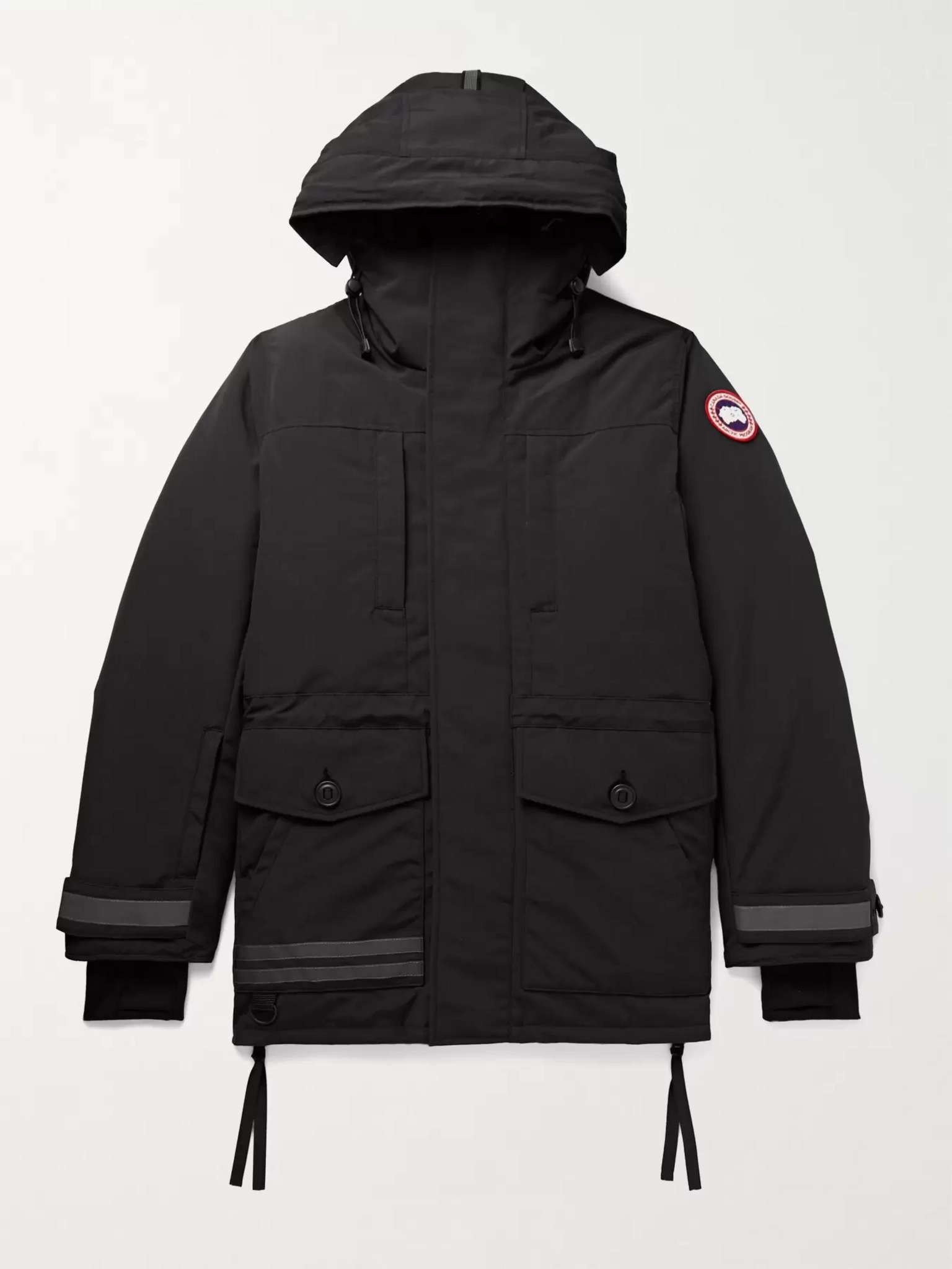 Toronto Nylon Hooded Down Jacket - 1