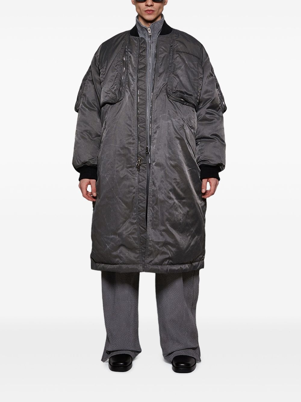 padded parka - 2