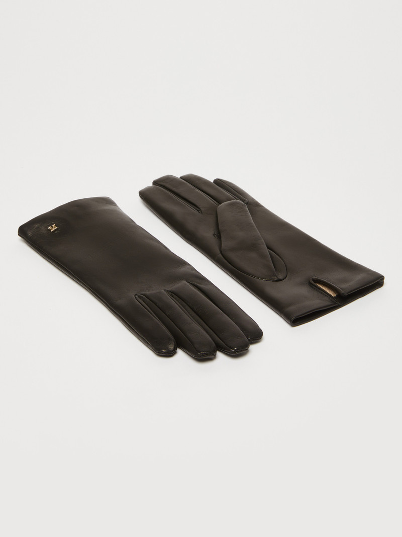 Max Mara SPALATO Nappa leather gloves outlook