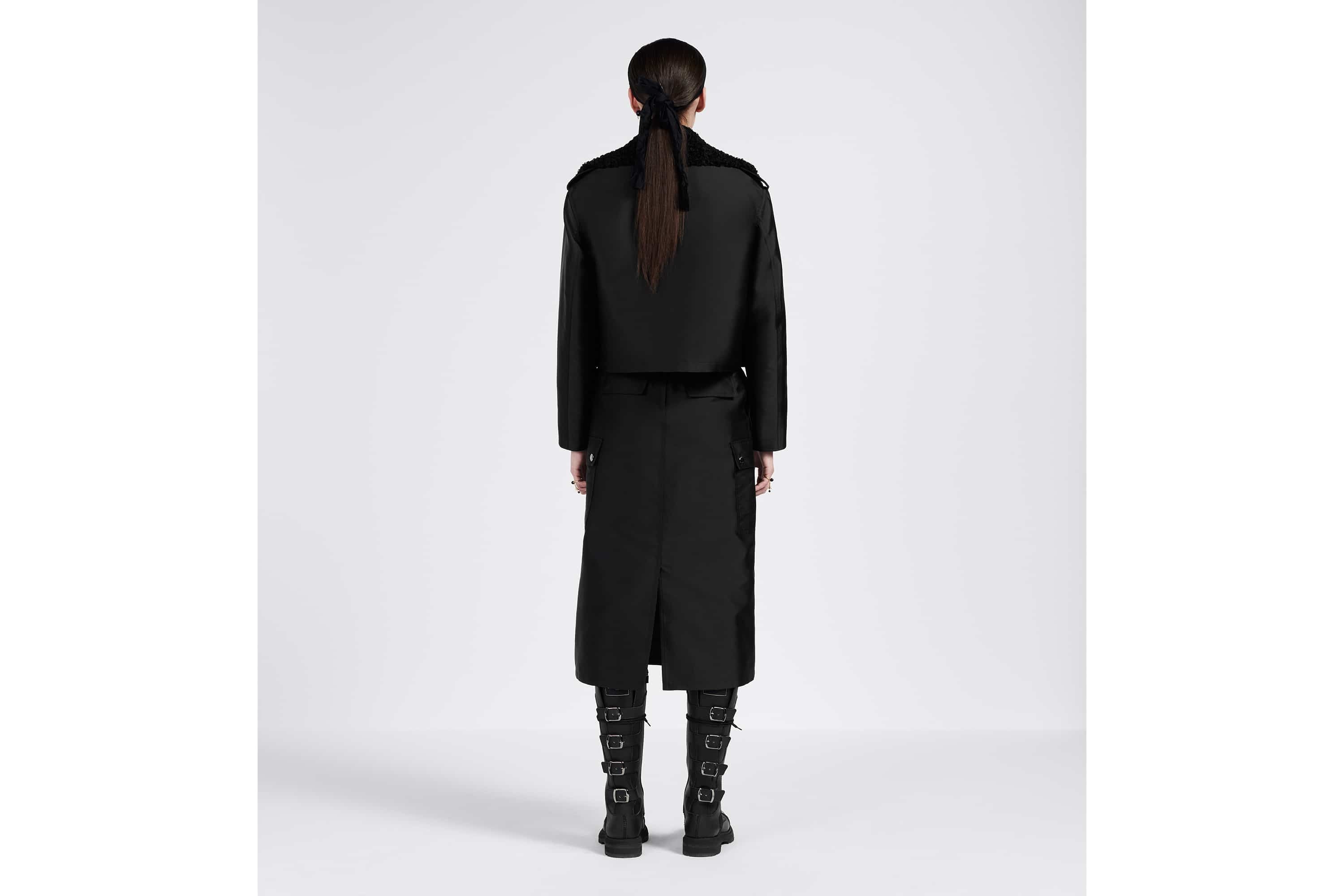 Mid-Length Straight-Cut Skirt - 6