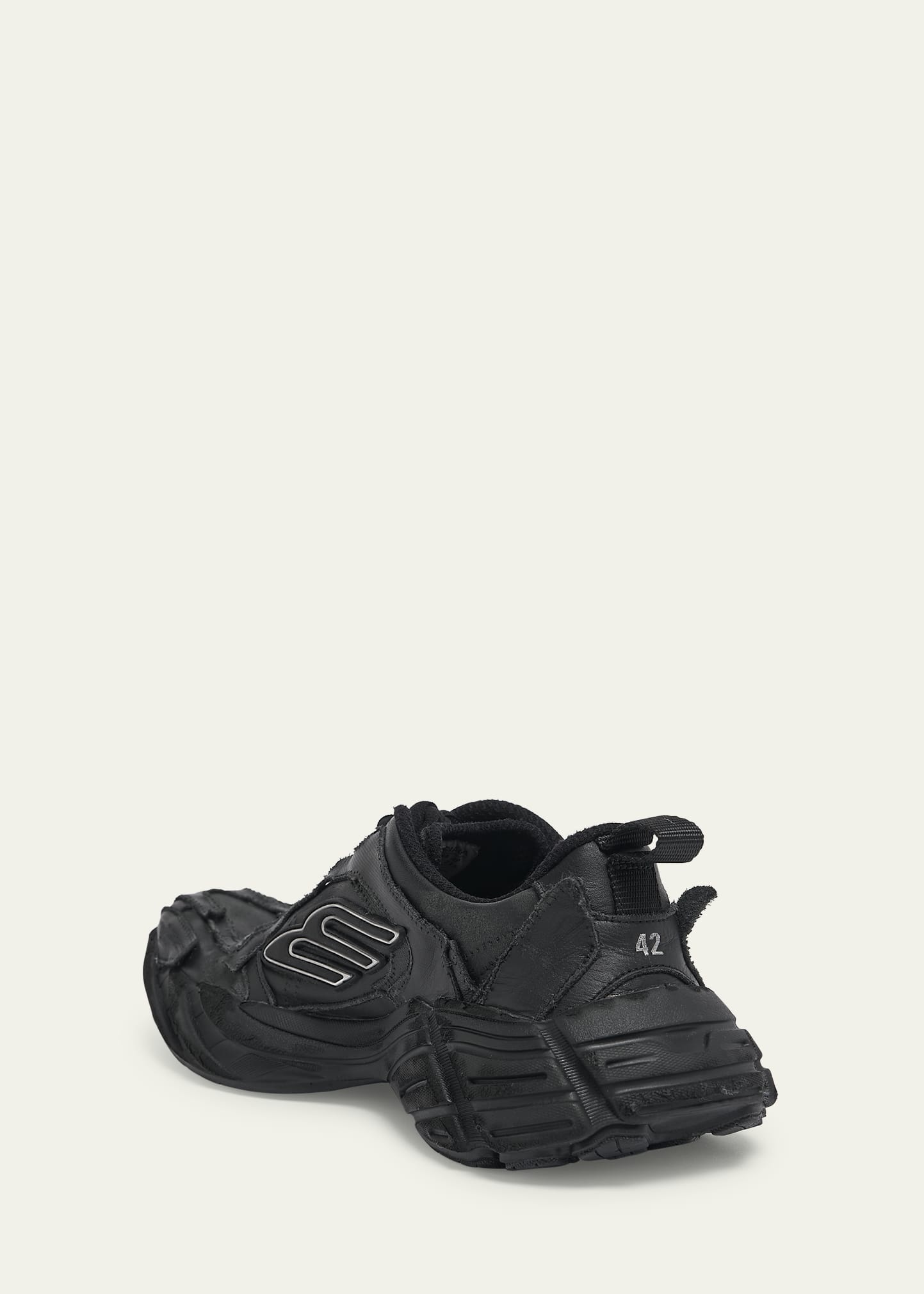 Men's Monday Leather Fashion Sneakers - 4