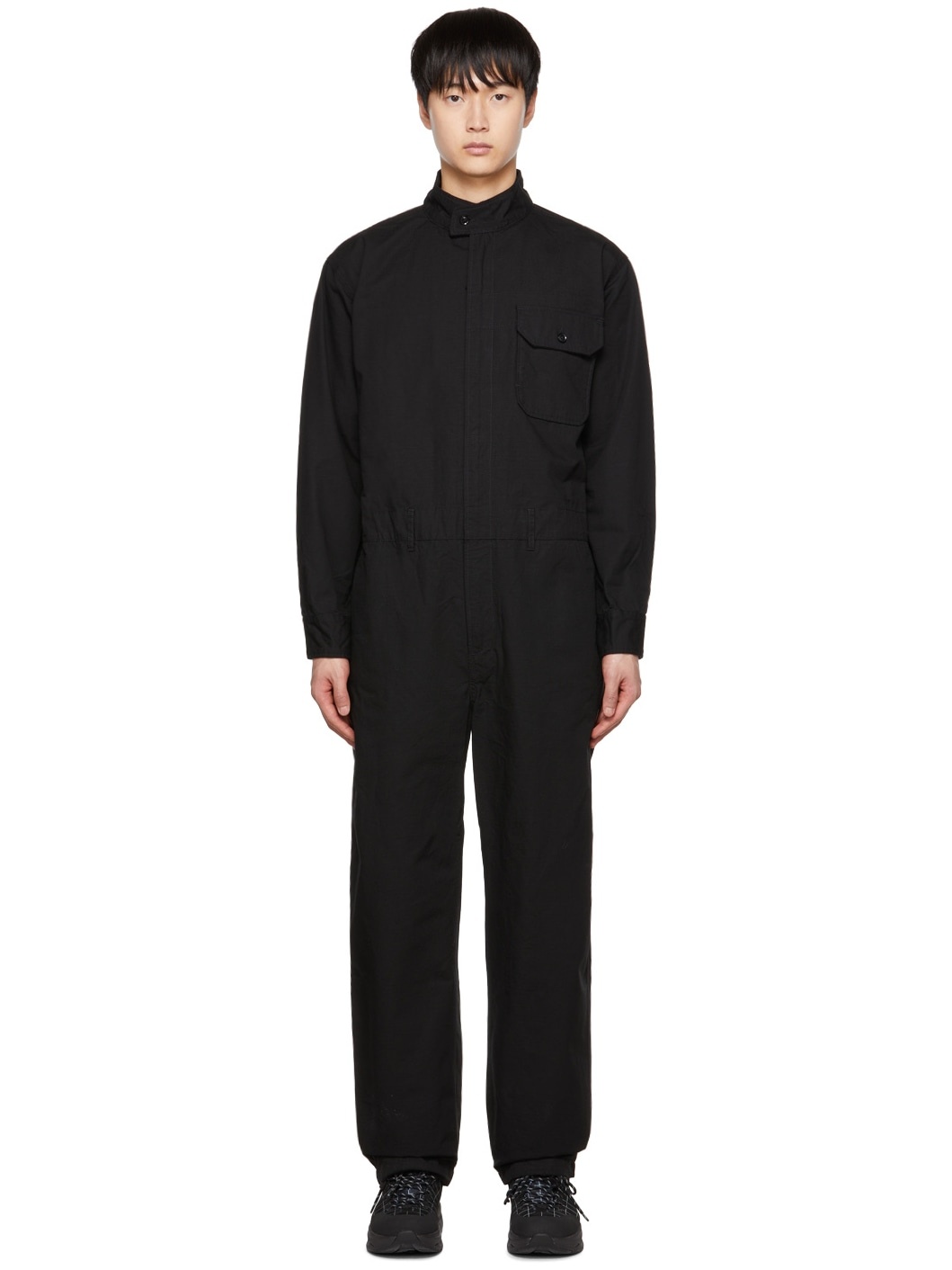 Black Racing Jumpsuit - 1