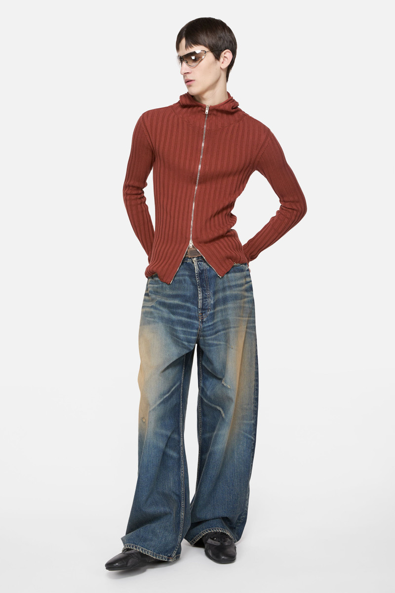 Acne Studios Super baggy fit jeans - 2023 - Dark Blue outlook