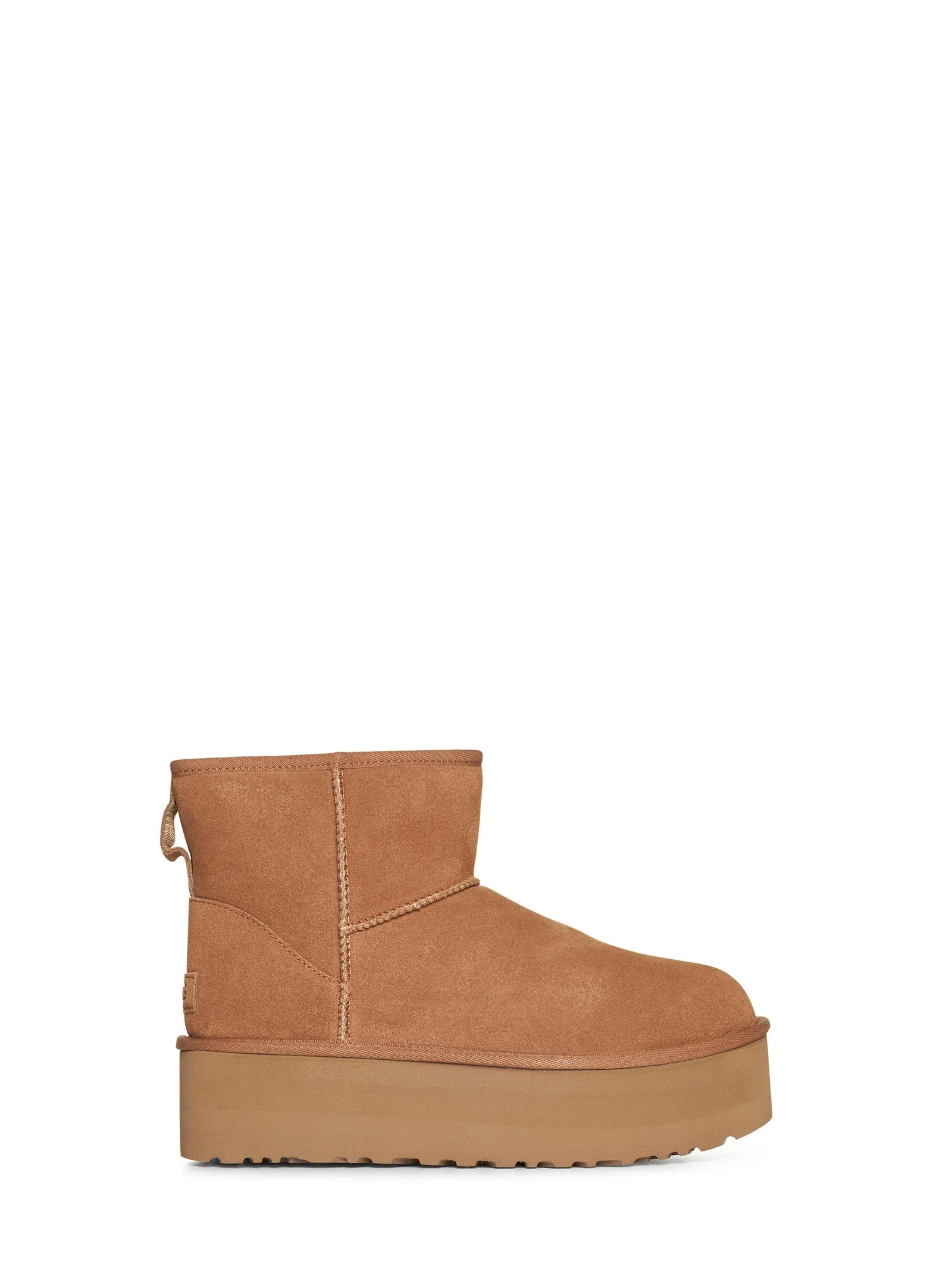 Mini Classic Platform suede ankle boots - 1