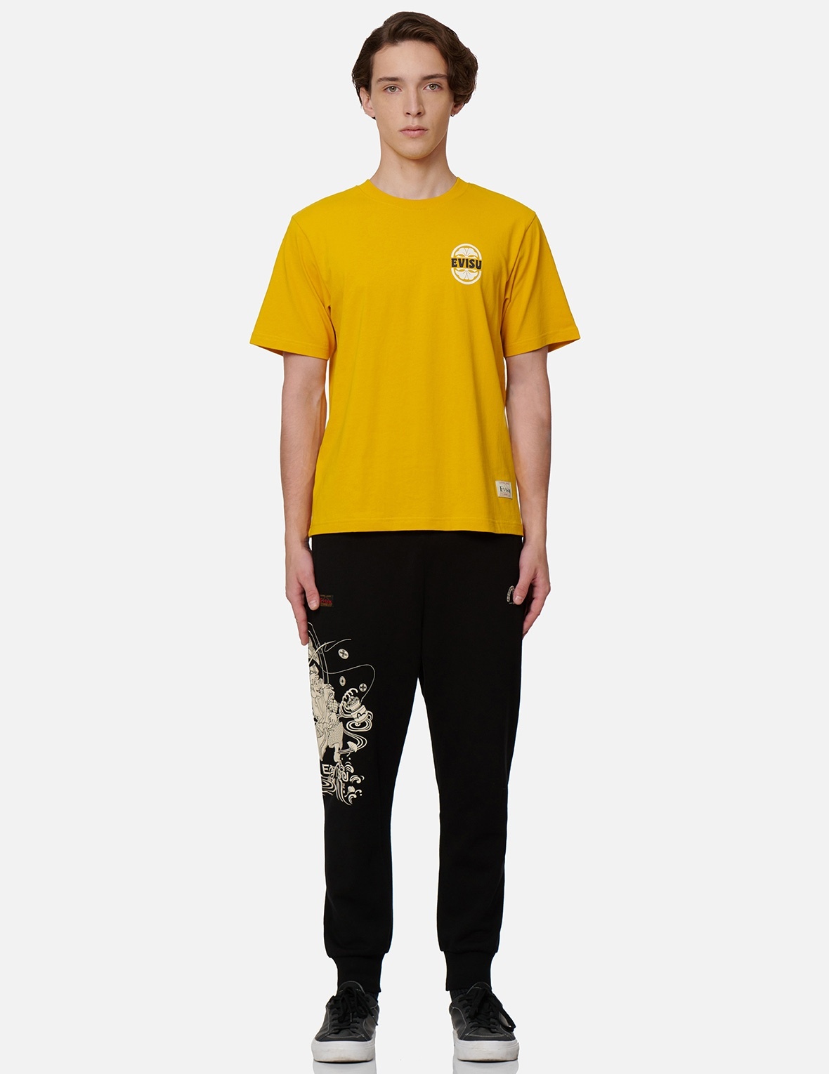 FISHERMAN GODHEAD PRINT SWEATPANTS - 5
