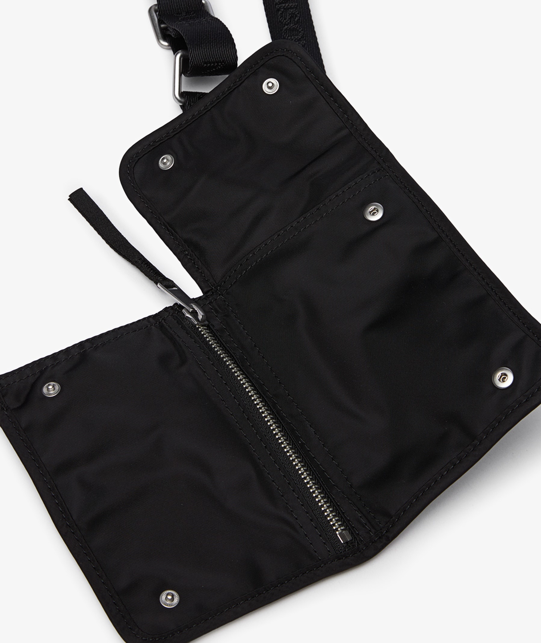 【関税込み】Neck Pouch Crossbody - Maison Kitsune - Nylon - Maison Kitsuné Nylon Neck Pouch | sivasdescalzo | REVERSIBLE