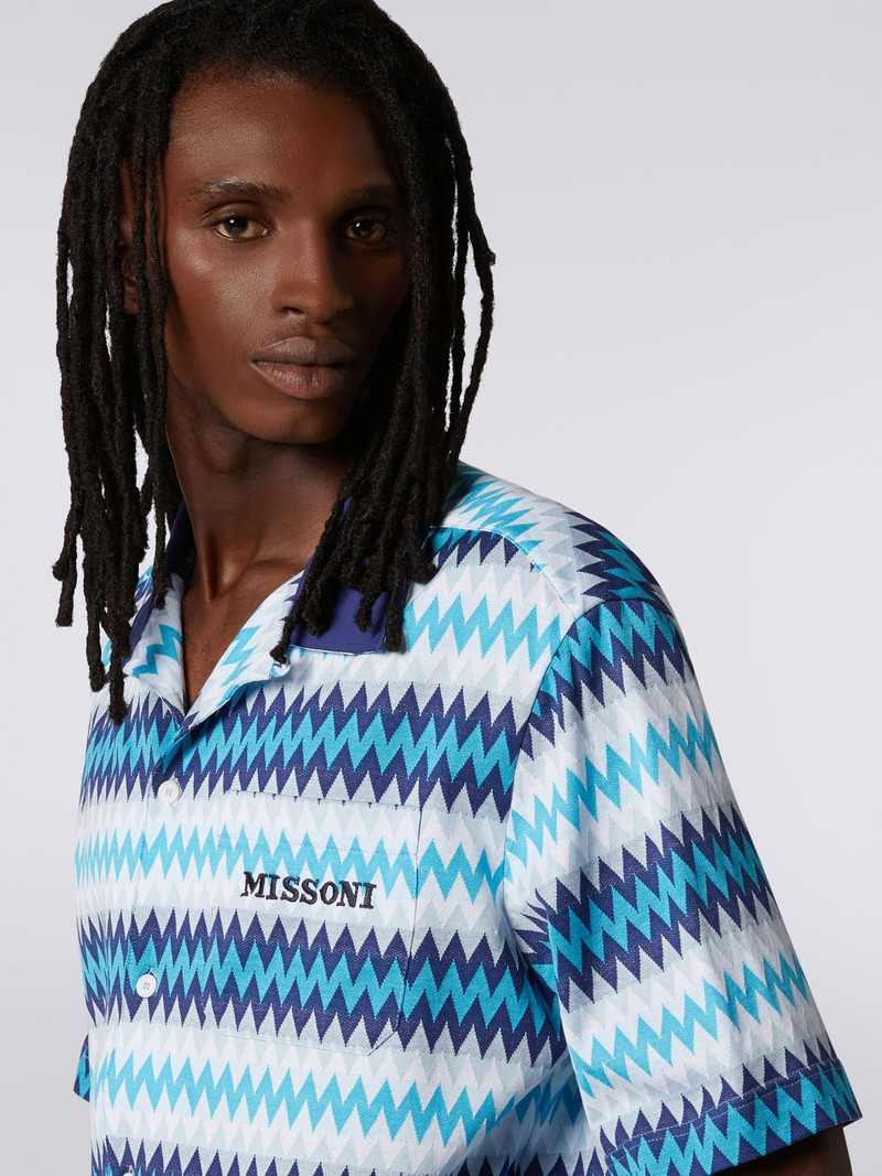 Short-sleeved cotton shirt 5