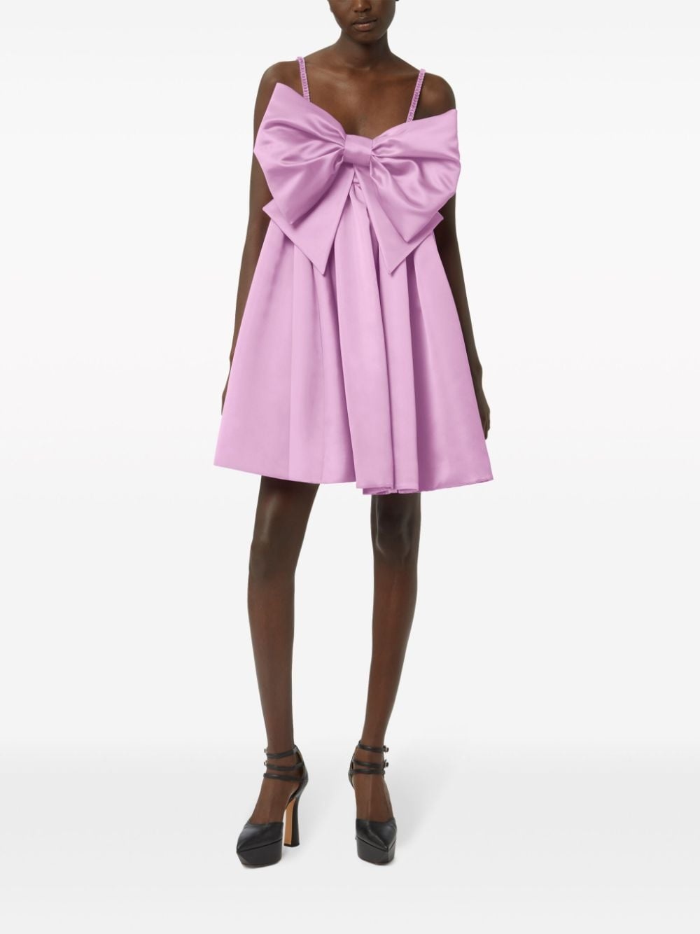NINA RICCI Giant Bow sleeveless dress | REVERSIBLE