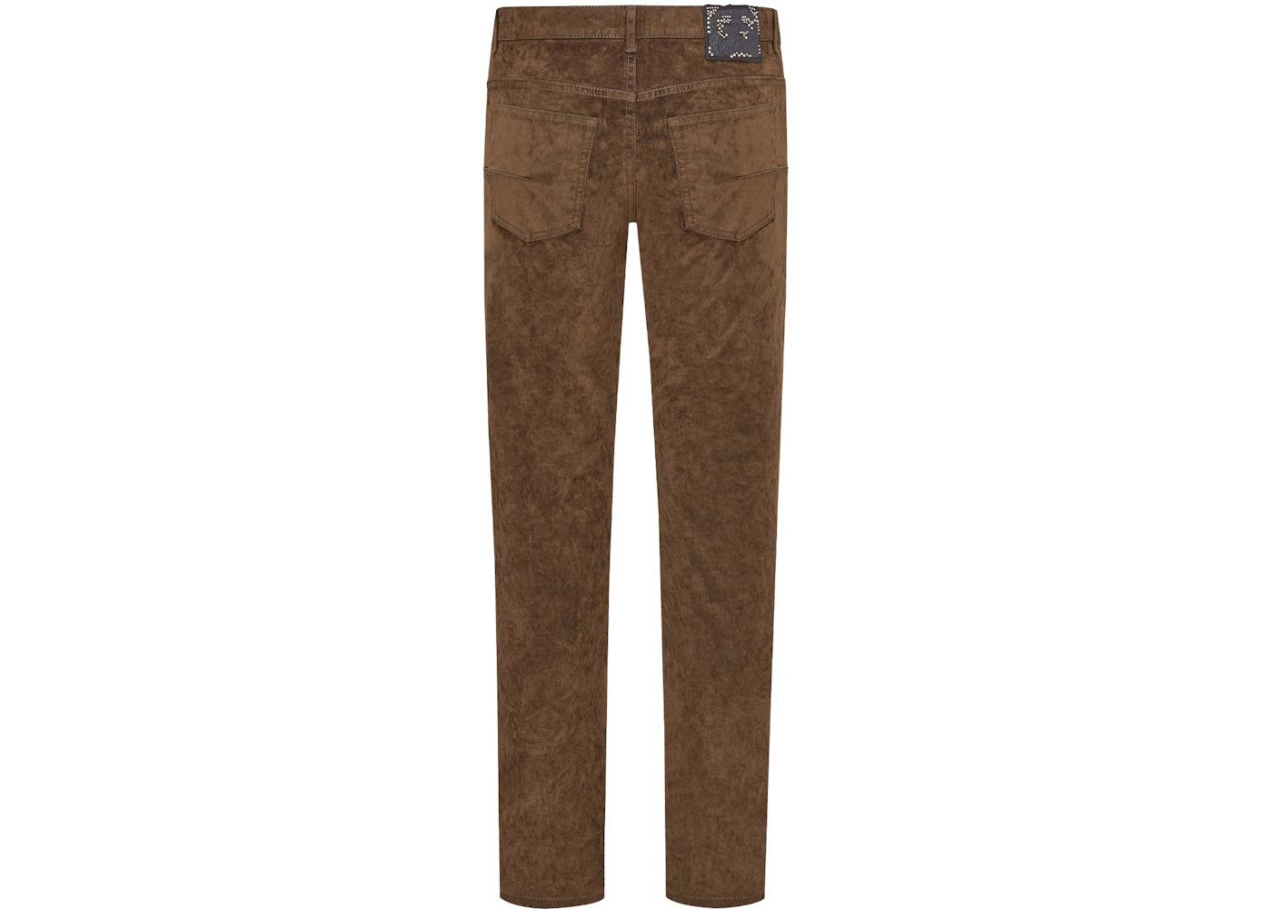 Dior x CACTUS JACK Slim-Fit Jeans Mocha Brown - 2