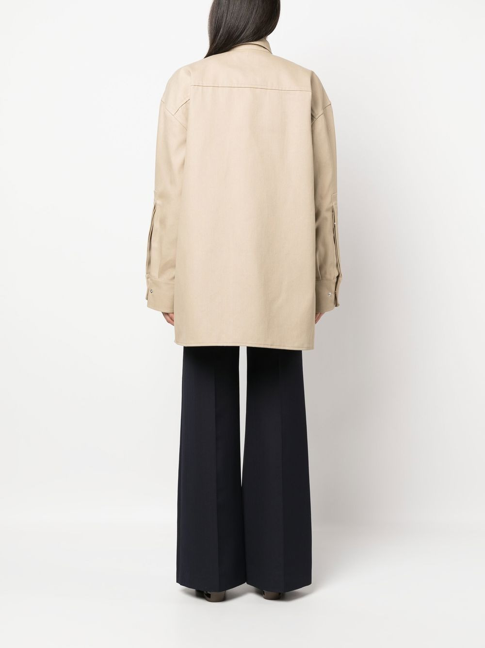 Valentina oversized shirt jacket - 4