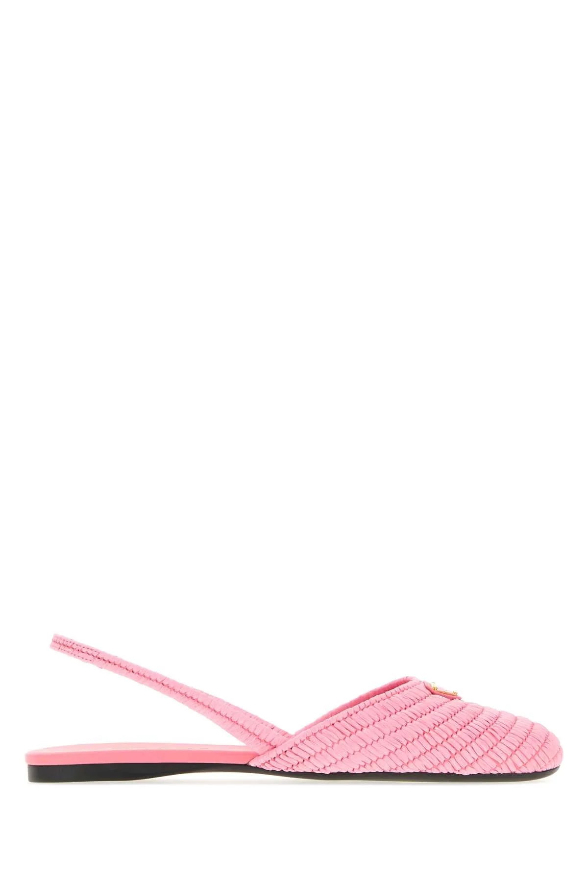 Pink Raffia Ballerinas Petalo Ballerine - 1