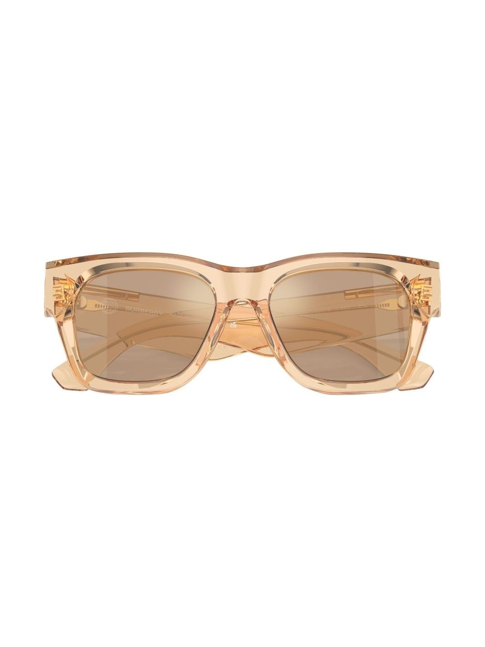 transparent wayfarer-frame sunglasses - 5