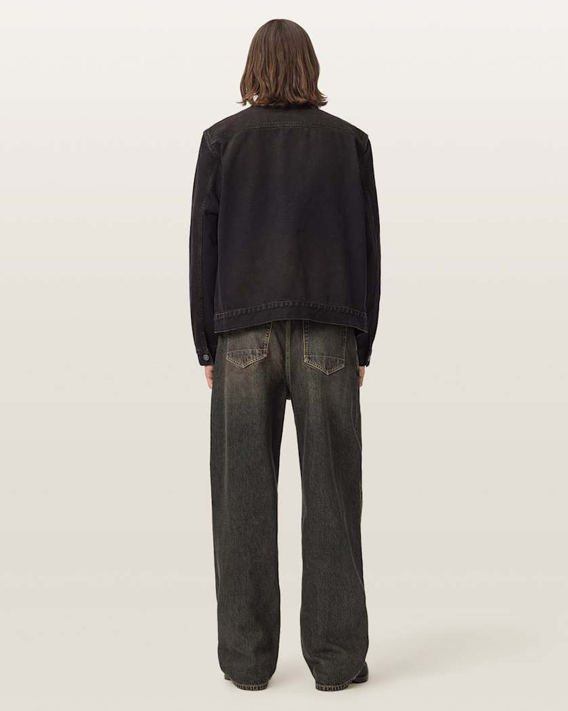 RIVET RELAXED FIT DENIM JEANS 8