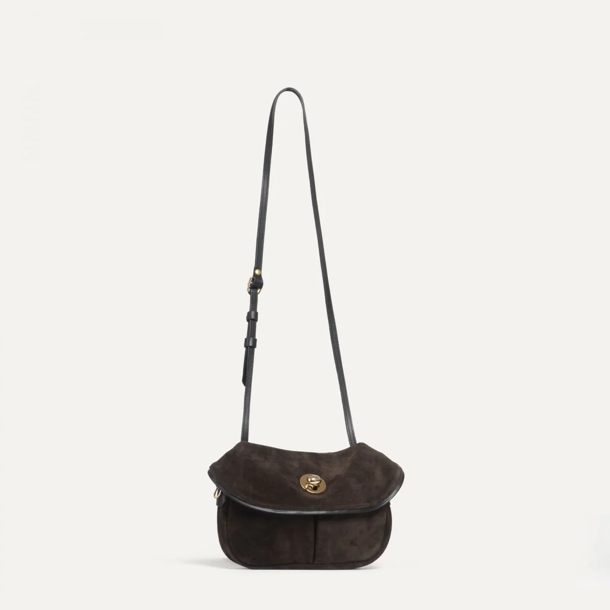 JANE MINI BAG - DARK BROWN - 1