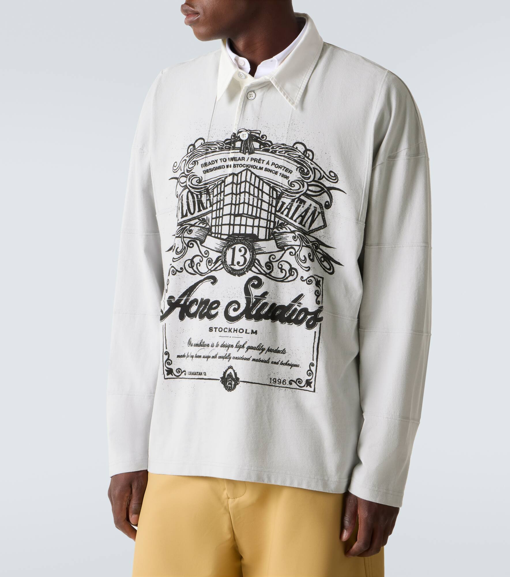 Logo cotton polo shirt - 3