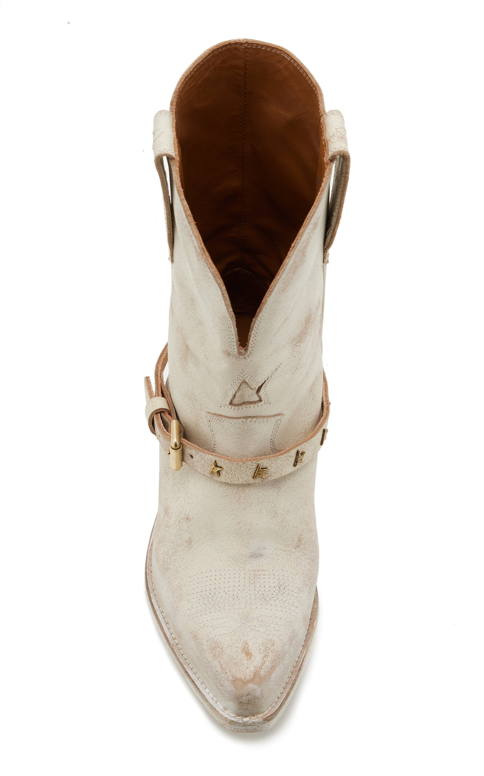 Wish Star Leather Boots white - 3